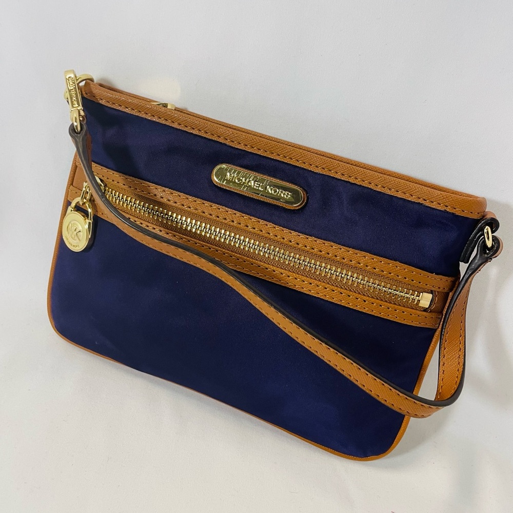 Michael Kors Blue Wristlet